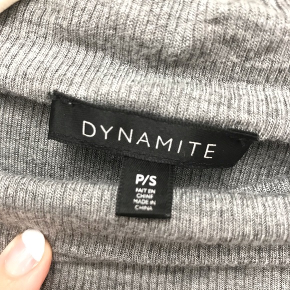 🐸 3 for $30 Ribbed Grey Mockneck - Picture 2 of 3